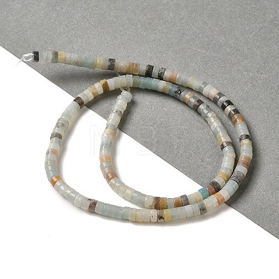 Natural Flower Amzonite Beads Strands G-H230-52-1