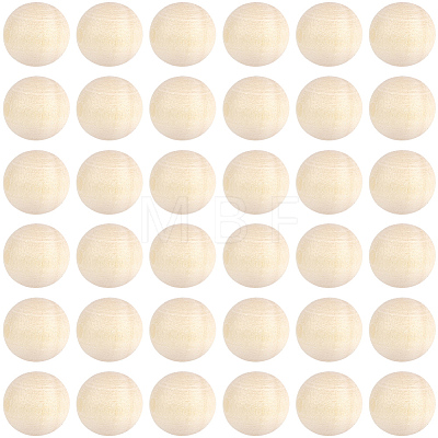150Pcs Unfinished Wood Beads WOOD-PA0001-83A-1