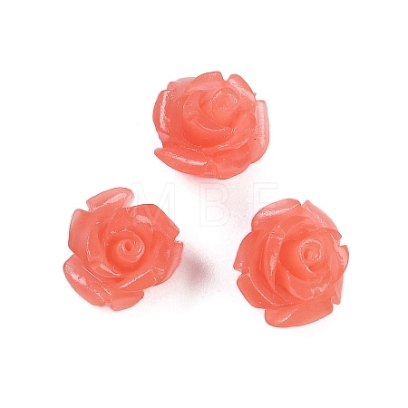 Synthetic Coral Carved Beads CORA-M001-07U-1