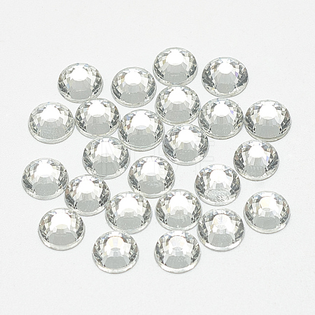Flat Back Glass Rhinestone Cabochons RGLA-T090-SS20-01-1