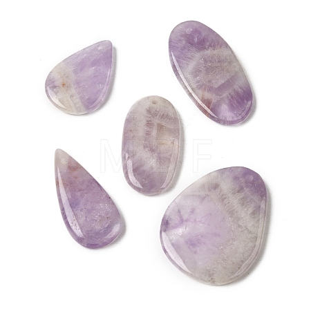 Natural Amethyst Pendants G-D365-02B-02-1