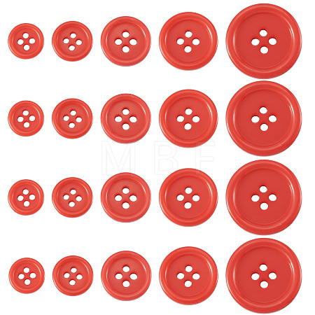 4-Hole Resin Buttons BUTT-TADJ0001-03F-1