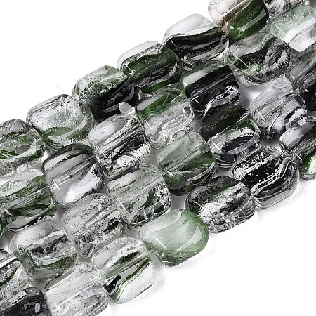 Handmade Lampwork Beads Strands LA-N046-01E-1
