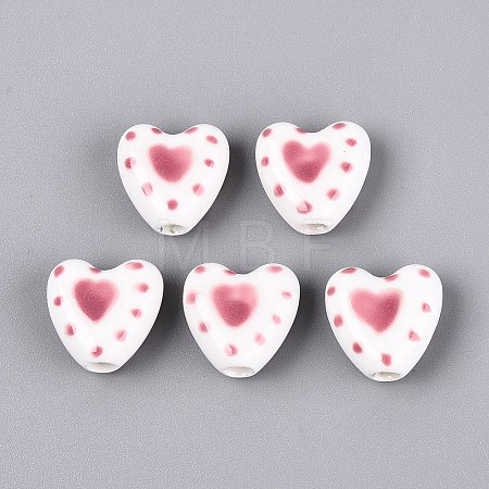 Handmade Porcelain Beads PORC-Q005-11D-1