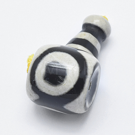 Natural dZi Agate TDZI-I002-02A-1