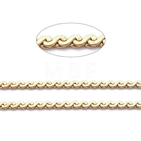 304 Stainless Steel Serpentine Chains CHS-F011-12A-G-1