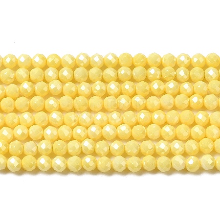 Cubic Zirconia Bead Strands ZIRC-P109-02A-04-1