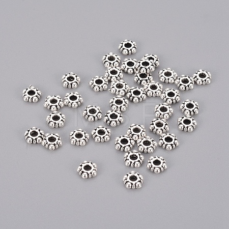 Tibetan Silver Spacers beads LS-AA116-1