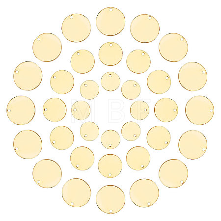 60Pcs 3 Style Brass Charms KK-CN0001-20-1