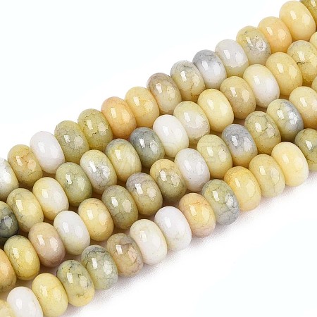 Glass Beads Strands GLAA-N059-5x8mm-33-1