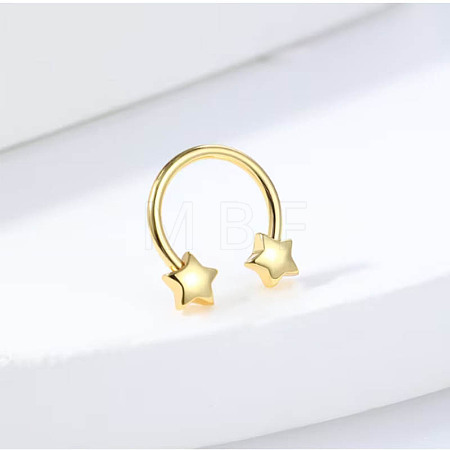 304 Stainless Steel Circular/Horseshoe Barbell Nose Rings FS-WG4F869-03-1