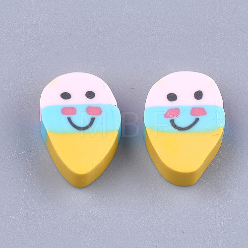 Handmade Polymer Clay Cabochons CLAY-S091-81-1