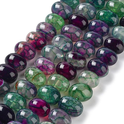 Natural Agate Beads Strands G-G021-03A-13-1