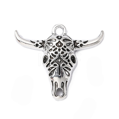 Tibetan Style Alloy Pendants PALLOY-WH0101-06AS-1