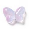 Transparent Baking Paint Glass Beads GLAA-F115-01J-3