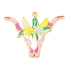 Alloy Enamel Pendants FIND-Z049-02B-01G-1