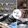 100Pcs Bolo Tie Slides Clasp Accessories IFIN-CA0001-54-6