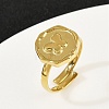 Golden 304 Stainless Steel Finger Rings RJEW-H254-08A-G-2