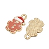 Christmas Themes Alloy Enamel Pendants ENAM-Z023-01G-11-2