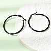 201 Stainless Steel Hoop Earrings SA-CBA4A0D-16EB-B-3