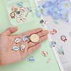 24Pcs 12 Style School Supplies Theme Alloy Enamel Pendants ENAM-CA0001-38-3