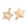 Alloy Rhinestone Pendants RB-CBA332B-03G-2