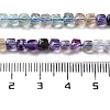 Gradient Color Natural Colorful Fluorite Beads Strands G-NH0001-H01-01-5