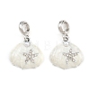 Alloy Enamel European Dangle Charms AL-CBAC2D3-04P-03-1