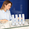 Acrylic Necklace Display Stands NDIS-WH0003-015C-6