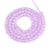 Imitation Jade Glass Beads Strands X-GLAA-T028-4mm-11D-2