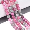 Natural Quartz Beads Strands G-N363-8mm-04-1