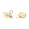 Rack Plating Brass Enamel Pendants LS-KK-D073-28G-03-2