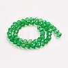 Imitation Austrian Crystal Bead Strands G-M181-4mm-15A-3