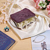 Velvet Jewelry Storage Zipper Pouches ABAG-WH0063-117A-5