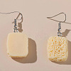 Alloy Food Model Dangle Earrings PW-WG867B3-21-1