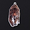 Printed Opaque Acrylic Pendants SACR-G029-01D-2