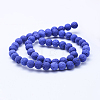 Natural Lava Rock Beads Strands X-G-F531-8mm-G12-2