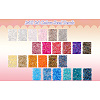  24G 24 Colors 11/0 Delica Japanese Seed Beads SEED-TA0001-04-16