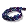 Natural Agate(Dyed & Heated) Beads Strands G-M446-D01-01C-3