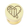 Constellation Golden Tone Wax Seal Brass Stamp Heads STAM-P002-02G-02-1