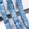 Dyed Natural White Jade Beads Strands G-T143-17I-1