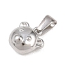 303 Stainless Steel Pendants STAS-K325-24A-P-2
