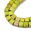 Dyed Natural Imperial Jasper Beads Strands G-H087-F02-01C-4