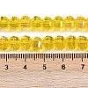 Electroplate Transparent Glass Beads Strands EGLA-B011-08A-AB06-4