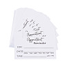 50Pcs Paper Appointment Reminder Cards AJEW-TADJ0001-22-2