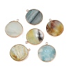 Natural Amazonite Pendants X-G-A213-01G-02-1