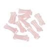 Natural Rose Quartz Dog Bone Shape Sculptures DJEW-G033-01A-02-1