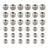 Mega Pet 120Pcs 6 Style 303 Stainless Steel Spacer Beads STAS-MP0001-02-9