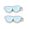 Alloy Enamel Pendants FIND-D044-02P-1