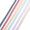 30 Yards 6 Colors Polycotton(Polyester Cotton) Ribbon OCOR-TAC0030-03A-3